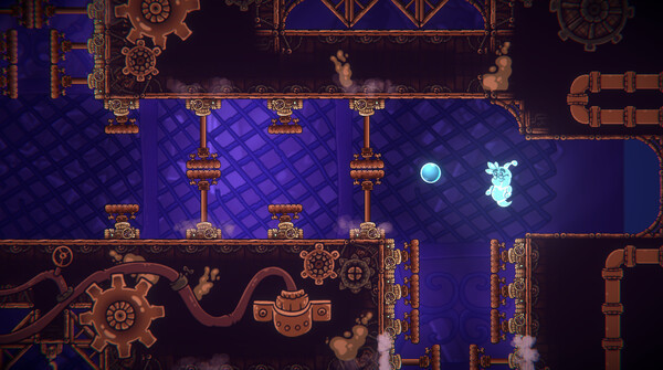 Игра Bubble Ghost Remake, скриншот