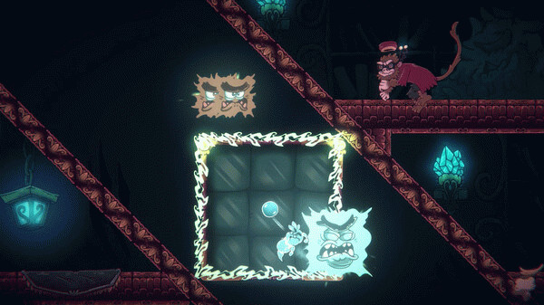 Игра Bubble Ghost Remake, скриншот