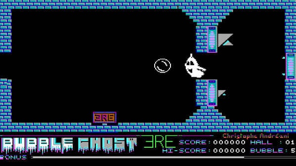 Игра Bubble Ghost, скриншот