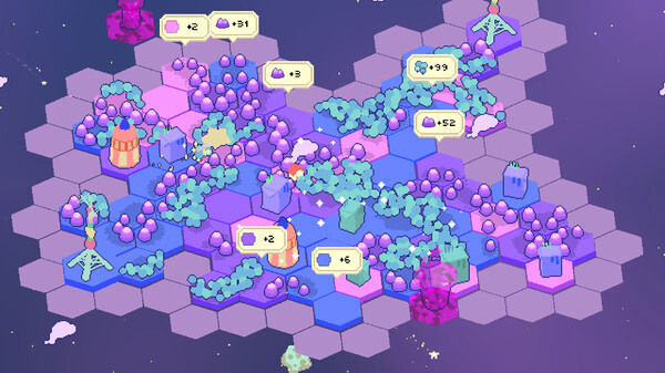 Игра Bubblegum Galaxy, скриншот