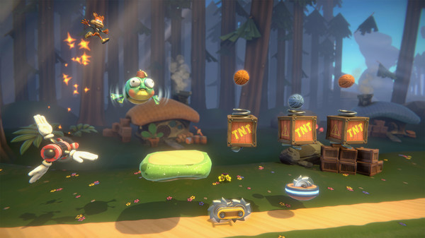 Игра Bubsy: Paws on Fire!, скриншот