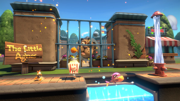 Игра Bubsy: Paws on Fire!, скриншот