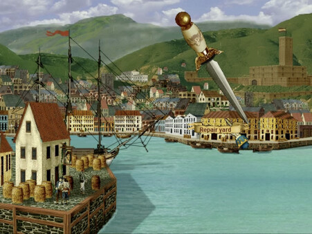 Игра Buccaneer, скриншот