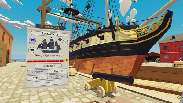 Игра Buccaneers!, скриншот