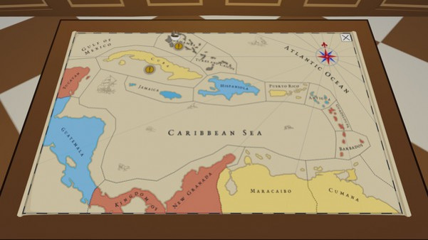 Игра Buccaneers!, скриншот