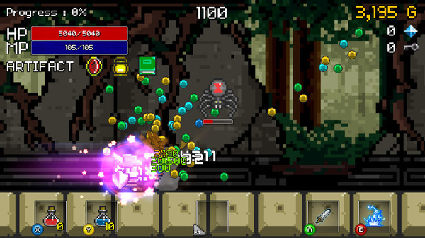 Игра Buff Knight Advanced, скриншот