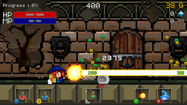 Игра Buff Knight Advanced, скриншот