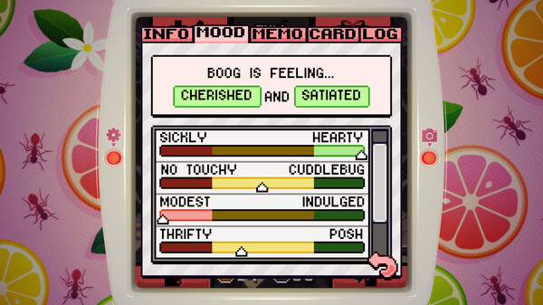 Игра Bugaboo Pocket, скриншот