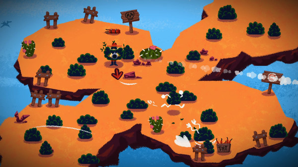 Игра Buissons, скриншот