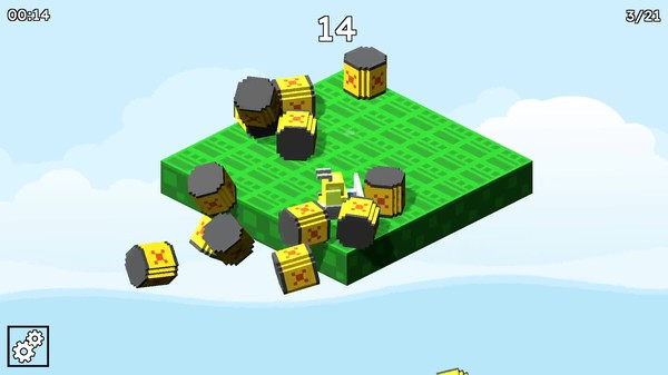 Игра Bulldozer, скриншот