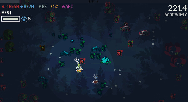 Игра Bullet Bunny, скриншот