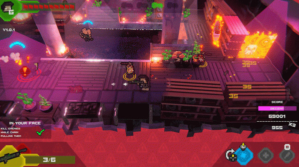 Игра Bullet Runner, скриншот