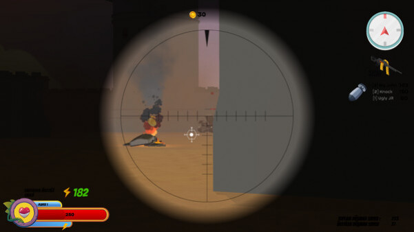 Игра Bulletproof Tank Adventure, скриншот