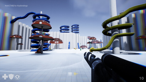 Игра Bulletrooms, скриншот