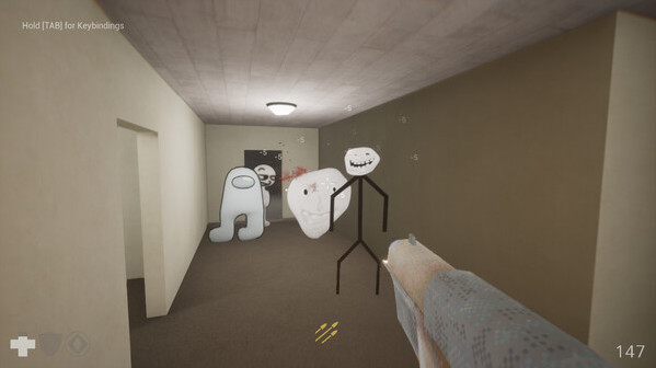 Игра Bulletrooms, скриншот