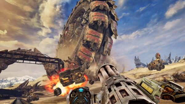 Игра Bulletstorm VR, скриншот