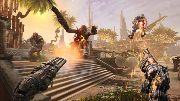 Игра Bulletstorm VR, скриншот