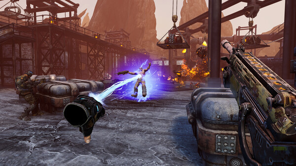 Игра Bulletstorm VR, скриншот