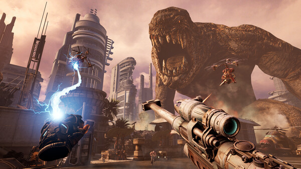 Игра Bulletstorm VR, скриншот