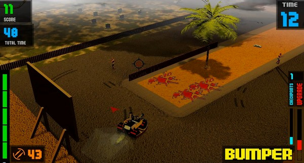 Игра Bumper Halloween, скриншот