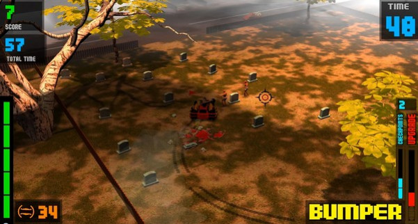 Игра Bumper Halloween, скриншот