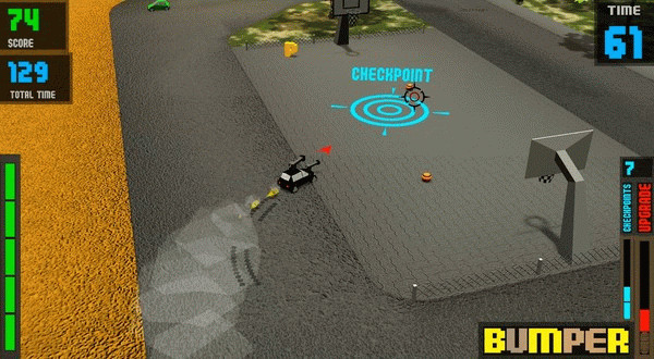 Игра Bumper New Graphics, скриншот