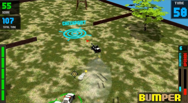 Игра Bumper New Graphics, скриншот