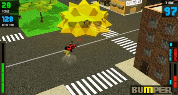 Игра Bumper, скриншот