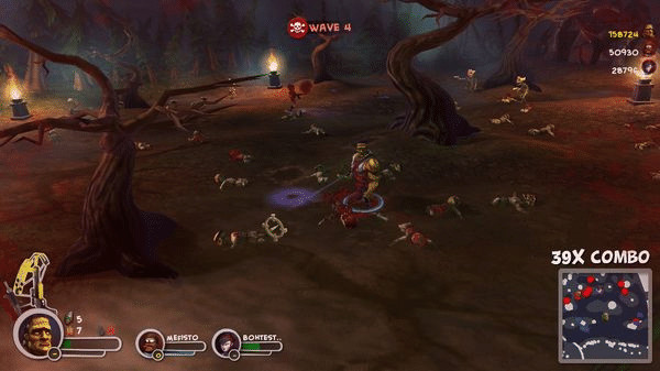 Игра Bunch of Heroes: Horror Pack, скриншот