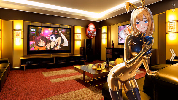 Игра Bunny-girl with Golden tummy, скриншот