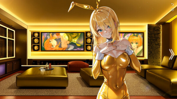 Игра Bunny-girl with Golden tummy, скриншот
