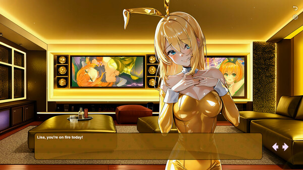 Игра Bunny-girl with Golden tummy, скриншот