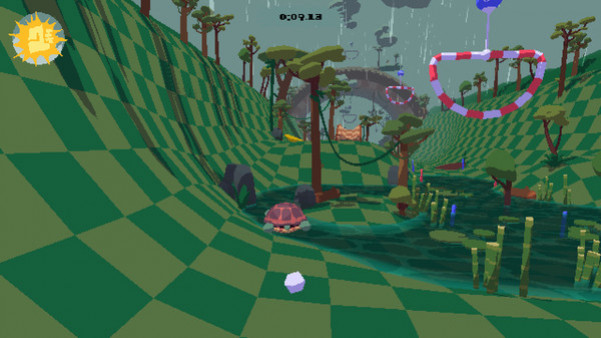 Игра Bunny Hill, скриншот