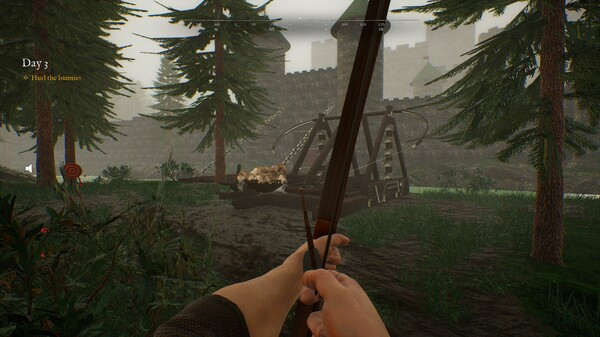 Игра Bunny Hurling, скриншот