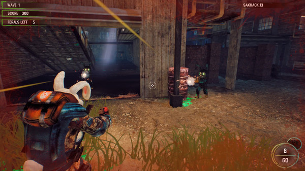 Игра Bunny Madness Anarchy, скриншот