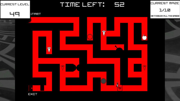 Игра Bunny Mazes, скриншот