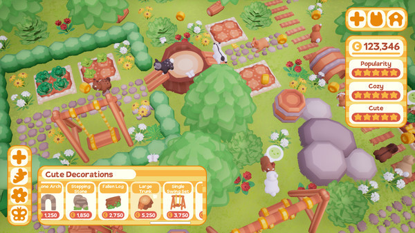 Игра Bunny Park, скриншот