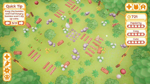 Игра Bunny Park, скриншот