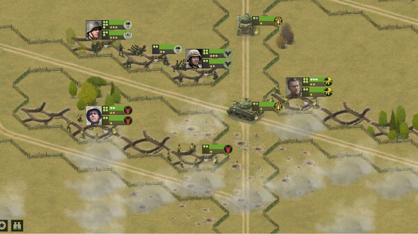 Игра Burden of Command, скриншот
