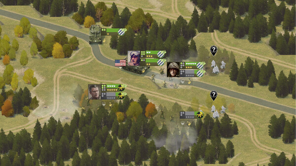 Игра Burden of Command, скриншот