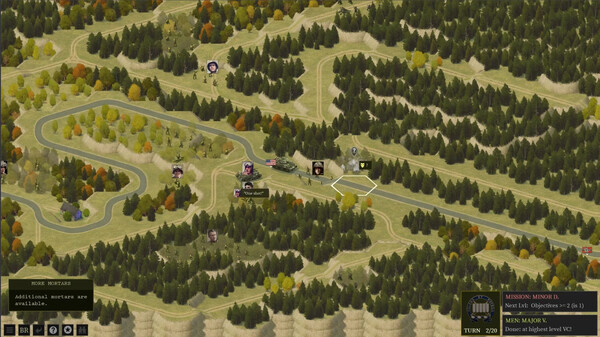 Игра Burden of Command, скриншот