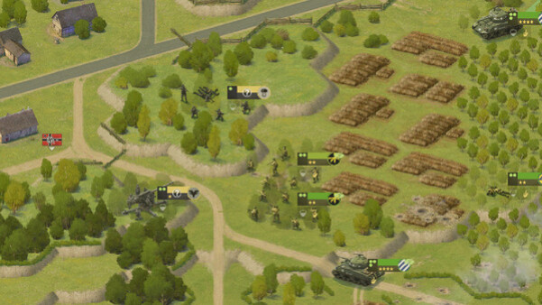Игра Burden of Command, скриншот