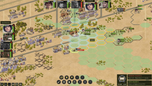 Игра Burden of Command, скриншот