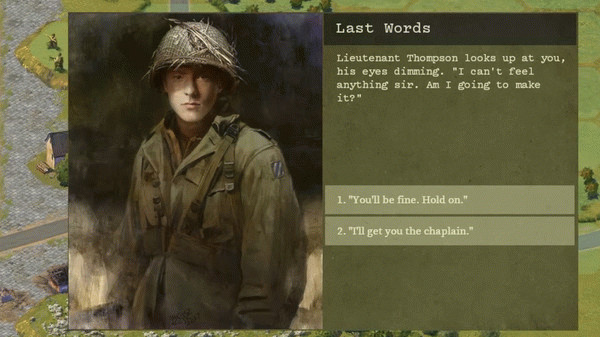 Игра Burden of Command, скриншот