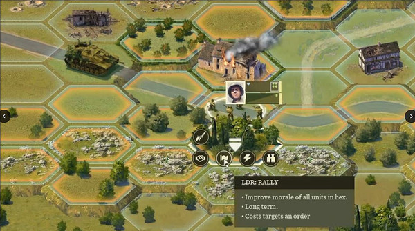Игра Burden of Command, скриншот