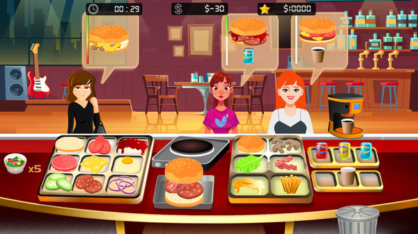 Игра Burger Restaurant Simulator, скриншот
