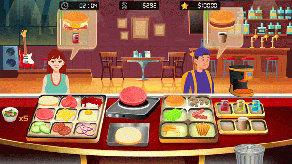 Игра Burger Restaurant Simulator, скриншот