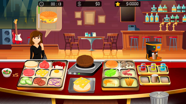 Игра Burger Restaurant Simulator, скриншот