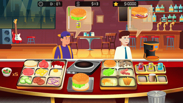 Игра Burger Restaurant Simulator, скриншот
