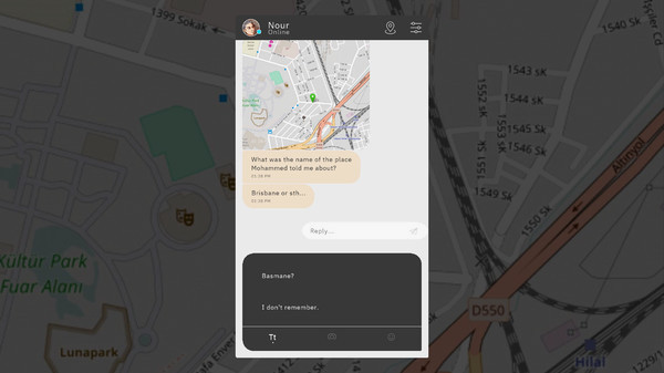 Игра Bury Me, My Love, скриншот